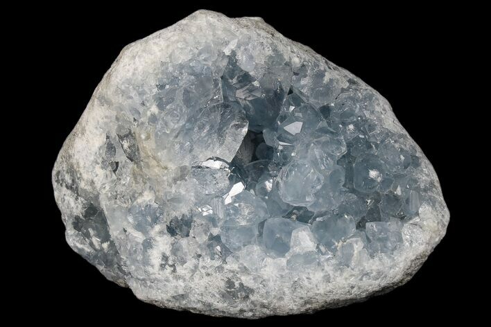 Sparkly Celestine (Celestite) Crystal Cluster - Madagascar #173080